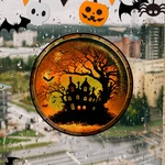 Halloween Unique Printed Wall Stickers Fashionable Waterproof Pasters For Kitchen