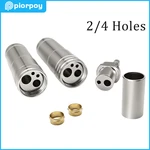 2/4 Holes Dental Handpiece Adapter Dentistry Turbine Connector Hole Change High Speed Piece Pipe Joint Water Rope Screw Head