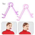 V Shape Double Chin Exerciser Face Neck Exerciser Face Lift Skin Firming Instrument Jaw Exerciser Portable Face Trainer