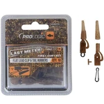 Prologic LM Mimicry Flat Lead Clip & Tail Rubber 10 ks