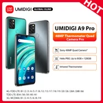 UMIDIGI A9 Pro 2021 Android 11 RAM 8GB 128GB Samrtphone 48MP AI Matrix Quad Camera Helio P60 Octa Core 6.3"FHD+ Display 4150mAh