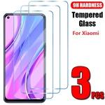 3Pcs Tempered Glass For Xiaomi Redmi Note 7 11s Mi 9 11i 11 Lite 5G NE 10T 11T Screen Protector Poco F3 X3 X4 10 8 6 9T Pro SE