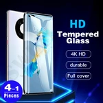 1-4Pcs for Huawei P20 P30 P40 lite E mate 20 30 30E pro plus 40 RS 40E 20X Tempered glass screen protector phone protective film
