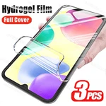 3PCS Hydrogel Film For Xiaomi Redmi 10C Screen Protector Soft Film For Redmi 10 C / Prime Plus 10A 10X Pro Protecive Film