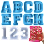 26 Capital Letters Epoxy Resin Silicone Mold Letter Number Mold DIY Birthday Party Couple Proposal Wedding Decoration Home Decor