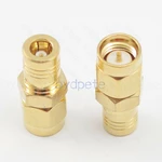 SMB Female jack to SMA Male Plug RF Straight Connector Coaxial Adapter 50 ohm Tanger