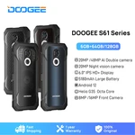 DOOGEE S61 Series Rugged Phone 6+64/128GB Multiple Back Case Design Cellphone 20MP Night Vision Camera 5180mAh Phone Android 12