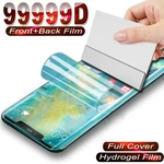 Hydrogel Film For Huawei P30 P40 Lite E P60 P50 Pro Full Cover Screen Protector For Huawei Mate 20X 30 40 Nova 9 10 Pro Film