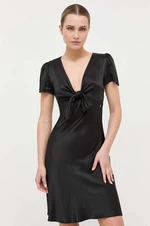 Šaty Guess černá barva, mini