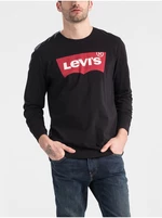 Levi&#39;s Černé pánské tričko Levi's® - Pánské