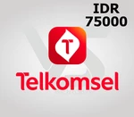 Telkomsel 75000 IDR Mobile Top-up ID