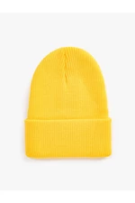 Koton Ribbed Knitted Beanie