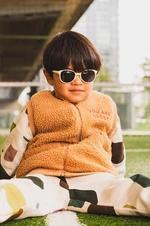 Detské slnečné okuliare Ki ET LA WaZZ béžová farba