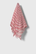 Hodvábna šatka Lanvin ružová farba,vzorovaná,6L9090.SR554