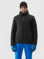 Pánská lyžařská bunda membrána 10000 s výplní ze syntetického peří - černá