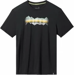 Smartwool Mountain Horizon Graphic Short Sleeve Tee Black M Maglietta