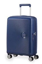 American Tourister Kabinový cestovní kufr Soundbox EXP 35,5/41 l - tmavě modrá