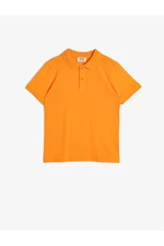 Koton Polo T-shirt - Orange - Regular fit