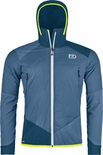 Ortovox Swisswool Col Becchei Hybrid Jacket M Mountain Blue M Outdorová bunda