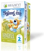 MEGAFYT Bylinný čaj FENIKEL pre deti od 2. mesiaca vrecúška 20 x 1.5 g