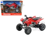 Honda TRX 450R ATV Red 1/12 Diecast Motorcycle Model by New Ray