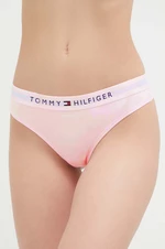 Tangá Tommy Hilfiger ružová farba,UW0UW04146