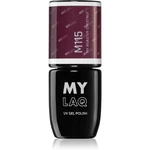 MYLAQ UV Gel Polish gelový lak na nehty odstín My Roaster Chestnut 5 ml