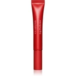 Clarins Lip Perfector Glow třpytivý lesk na rty a tváře odstín 23 pomegranate glow 12 ml