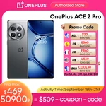 CN Version Oneplus ACE 2 Pro 5G Snapdragon 8 Gen 2 6.74'' 120Hz AMOLED Display Screen 150W SUPERVOOC Charge 5000mAh Battery