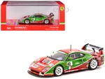 Ferrari F40 40 Anders Olofsson - Luciano Della Noce - Tetsuya Ota "Ennea SRL" 24 Hours of Le Mans (1995) "Hobby64" Series 1/64 Diecast Model Car by T