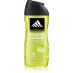 Adidas Pure Game sprchový gel na obličej, tělo a vlasy 3 v 1 pro muže 250 ml