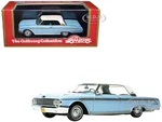 1962 Ford Galaxie Skymist Blue with White Top and Blue Interior Limited Edition to 210 pieces Worldwide 1/43 Model Car by Goldvarg Collection