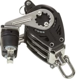 Viadana 57mm Composite Triple Block Swivel with Shackle and Becket - Carbon Cam Cleat