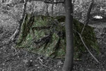 Maskovací síť Recce Net 2,8×2,8 m Ghosthood® IRR – Concamo Green (Barva: Concamo Green)