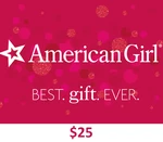 American Girl $25 Gift Card US