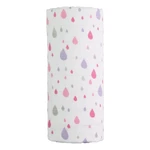 Bawełniany dziecięcy ręcznik T-TOMI Tetra Pink Drops, 120x120 cm
