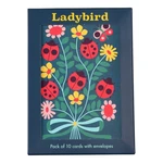 Kartki okolicznościowe zestaw 10 szt. Ladybird – Rex London