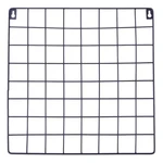 Czarna metalowa kratka-organizer Reminder, 60x60 cm