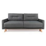 Ciemnoszara sofa rozkładana Bonami Selection Pop