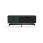 Ciemnozielona szafka pod TV 140x52 cm Punto – Teulat