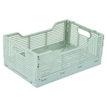 Miętowy plastikowy pojemnik 40x30x17 cm – Homéa