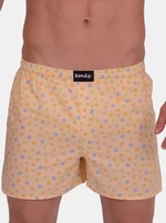 Emes yellow men's shorts with polka dots