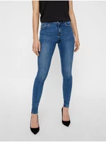 Blue Women's Skinny Fit Jeans Vero Moda Tanya - Women