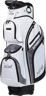 Jucad Sporty White Borsa da golf Cart Bag