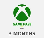 XBOX Game Pass Core 3 Months Subscription Card AR