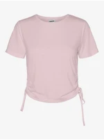 Light pink T-Shirt Noisy May Line - Women