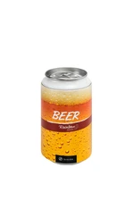 Rainbow socks Beer in a can 1 pair