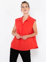 Red Women's Top CAMAIEU - Women