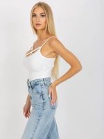 Top white Och Bella OB-032.white