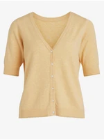 Yellow Cardigan VILA Comfy - Ladies